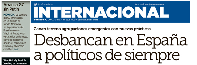 Análisis de las elecciones locales para Reforma (México)