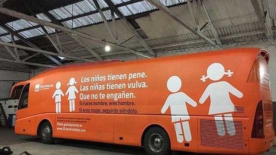 No pienses en un autobús naranja